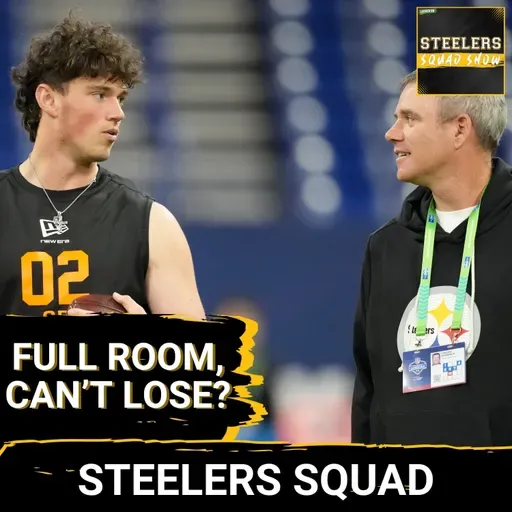STEELERS SQUAD SHOW: Position Coaches Speak, WR Room Upgrades & Keep All 4 QBs?
