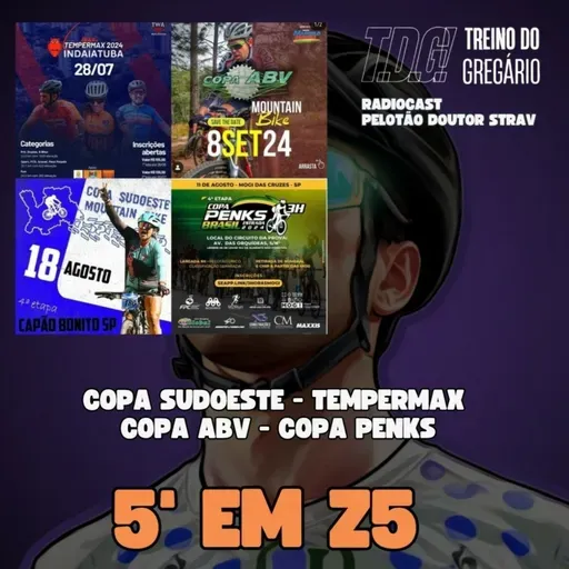 5' em Z5 - Copa Tempermax - Reconhecimento Copa Sudoeste MTB - Copa ABV