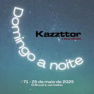 Domingo à noite em 25 de maio de 2025: O Brasil é vermelho