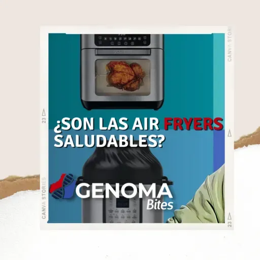 Genoma Bites | ¿Son las Air Fryers Saludables?