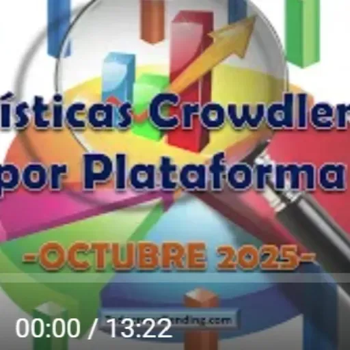 TOP MEJORES PLATAFORMAS CROWDLENDING INVERTIR 2025 - Estadísticas OCTUBRE