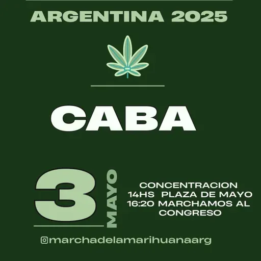 Marcha Mundial de la Marihuana | Se renueva el reclamo por una nueva ley de drogas