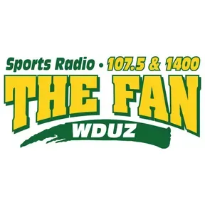WDUZ The Fan 107.5 FM and 1400 AM