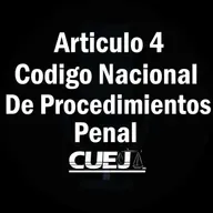 Articulo 4 Código Nacional de Procedimientos Penal