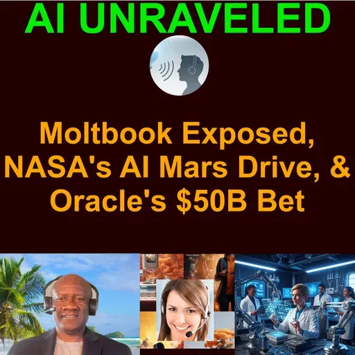 Teaser  AI Business and Development Daily News Rundown February 02nd 2026: Moltbook Exposed, NASA's AI Mars Drive, & Oracle's $50B Bet