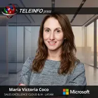 MICROSOFT IMPULSA SU ESTRATEGIA DE NUBE E IA EN LATAM CON LA DESIGNACIÓN DE MARÍA VICTORIA COCO