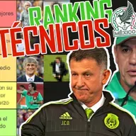 Ranking de los técnicos de la SELECCIÓN MEXICANA - TIERLIST