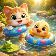 Bedtime Stories: Who Lost Their Floatie?🤔