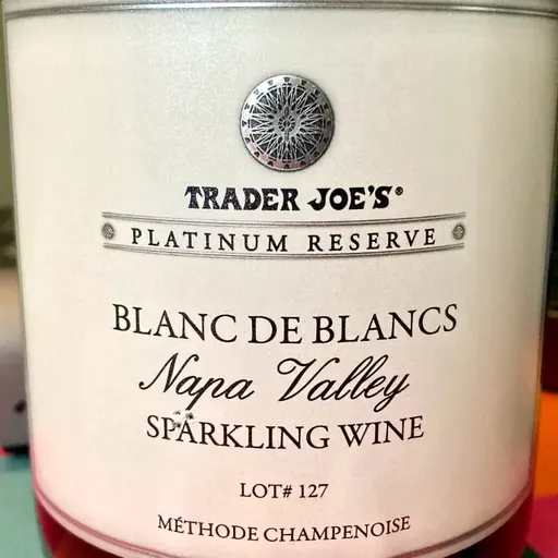 Trader Joe’s Platinum Reserve Napa Valley Blanc De Blancs