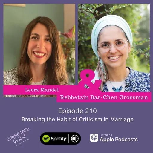 210. Breaking the Habit of Criticism in Marriage