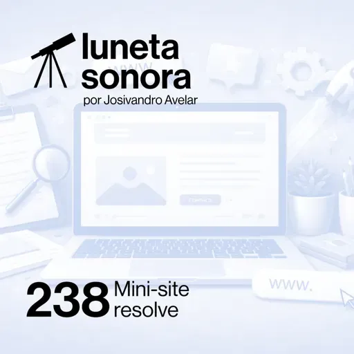 Luneta Sonora 238: Mini-site resolve