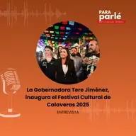 La Gobernadora Tere Jiménez, inaugura el Festival Cultural de Calaveras 2025