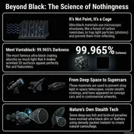 Ultra-Black: From Vantablack to Biomimicry
