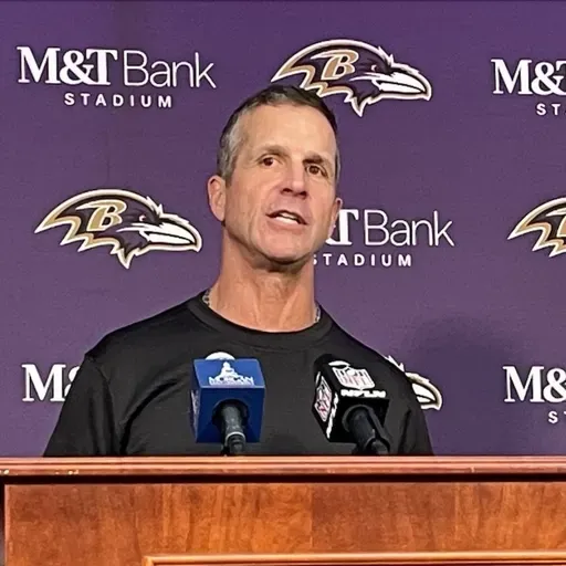 John Harbaugh breaks down Ravens’ 23-10 win over Jets to move into first place in AFC North