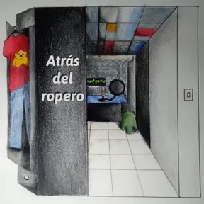 Atrás del ropero