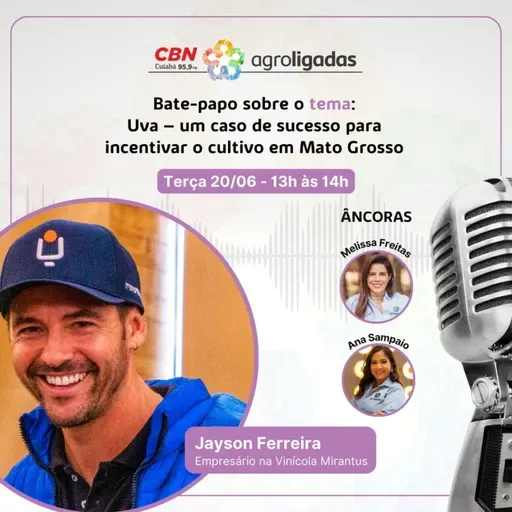 Uva - um caso de sucesso para incentivar o cultivo em Mato Grosso!