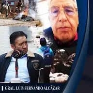General Alcázar plantea declarar zonas de emergencia y advierte respuesta armada ante grupos subversivos