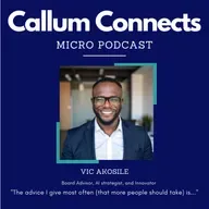 Vic Akosile - The advice I give most often.