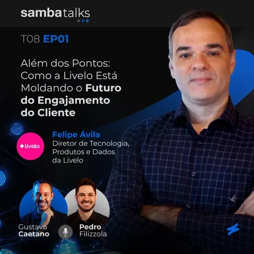 T08E01 Além dos Pontos: Como a Livelo Está Moldando o Futuro do Engajamento do Cliente com Felipe Ávila