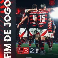 Flamengo 3 x 2 Santos