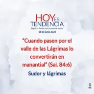 Sudor y lágrimas ~ Devocional de Jóvenes ~ 28 de junio 2025