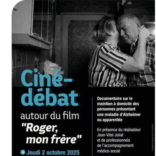 Ciné-débat : "Roger, mon frère" docu maladie d'Alzheimer - jeu. 2 octobre à 18h à Dannemarie