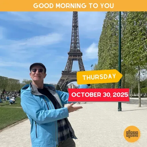 Be polite today!: Thursday, October 30, 2025