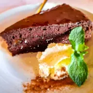 San Valentín Lardero, tarta Sacher en el puchero