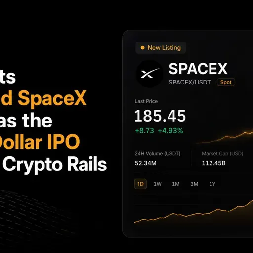 Bybit Lists Tokenized SpaceX on Spot as the Trillion-Dollar IPO Lands on Crypto Rails