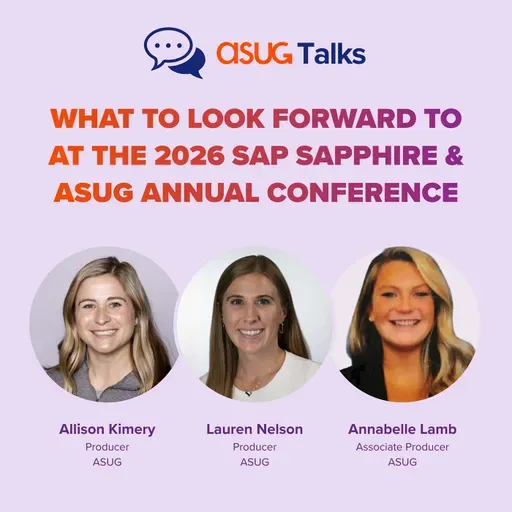 G Asug What to Look Forward to at the 2026 SAP Sapphire & ASUG Annual ...