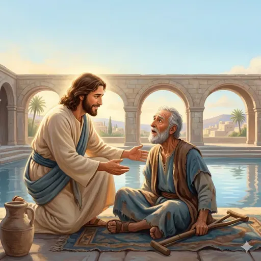 Jesus Sees You - The Pool of Bethesda