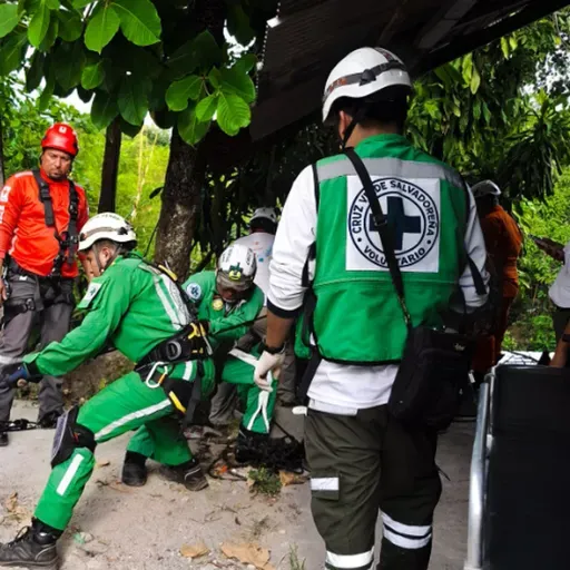 Equipos de primera respuesta. René Ábrego, socorrista de Cruz Verde