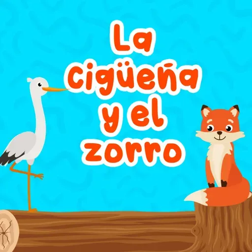 La cigüeña y el zorro 138 | Cuentos Infantiles | Fábulas