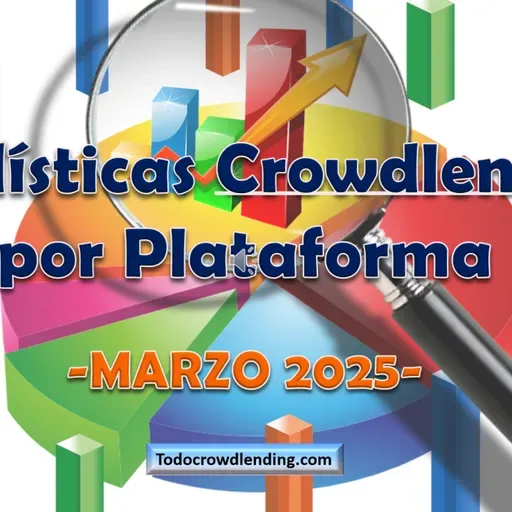 TOP MEJORES PLATAFORMAS CROWDLENDING INVERTIR 2025 - Estadísticas MARZO