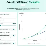 ⏰ ¡Simula tu Retiro en 2 Minutos!