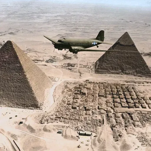 THE C-47 DOUGLAS SKY-TRAIN AND THE SPHINX