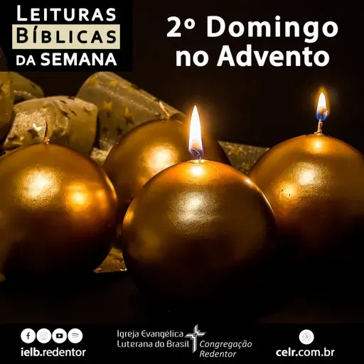 Leituras Bíblicas da Semana – Mateus 3.1-12 | 2º DOMINGO NO ADVENTO