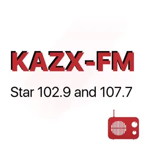 KAZX Star 102.9 / 107.7 FM