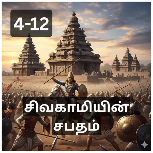 4-12 Sivakamiyin Sabatham - நெடுமாறன் - சிவகாமியின் சபதம் - Audio Book