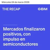 THE RECAP 04-03-26 | Mercados finalizaron positivos, con impulso en semiconductores.
