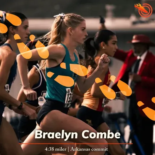 Braelyn Combe after setting the mile U.S. #1 in her season opener: How she stays fired up and her plans for the fall at Arkansas