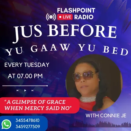 Jus Before YU gaaw YU bed 2026-03-31 19:00