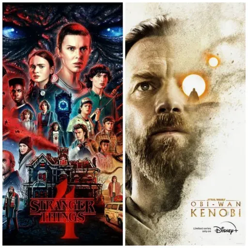 Obiwan-Kenobi serie ,Stranger ThingsT4 ,sudaderas GAMARTE las mejores sudaderas Ochenteras