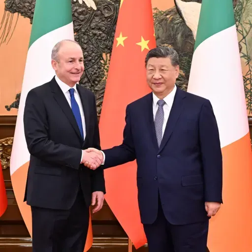 China, Ireland pledge to work together for fair trade, international order