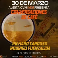 CONVERSACIONES DE CAFÉ ¨CON RICHARD CARDOSO¨ Café Ufológico Proyecto Sirio.