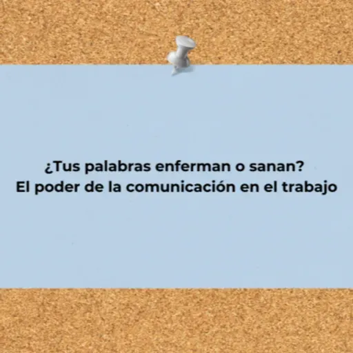 ¿La salud mental en el trabajo y las buenas conversaciones van de la mano? ¡Totalmente!