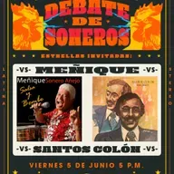 Debate de Soneros - Miguel Barcasnegras Meñique VS Santitos Colon - 5 de Junio de 2026