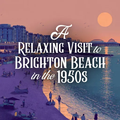 A Relaxing Visit to Brighton Beach in the 1950s