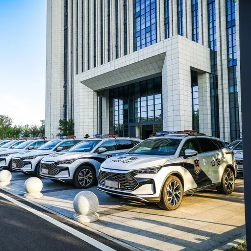 比亚迪警务车，《守护解放西》镜头外的实力答卷