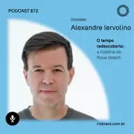Podcast 872 | Alexandre Iervolino | O tempo redescoberto: a história da Roue Watch